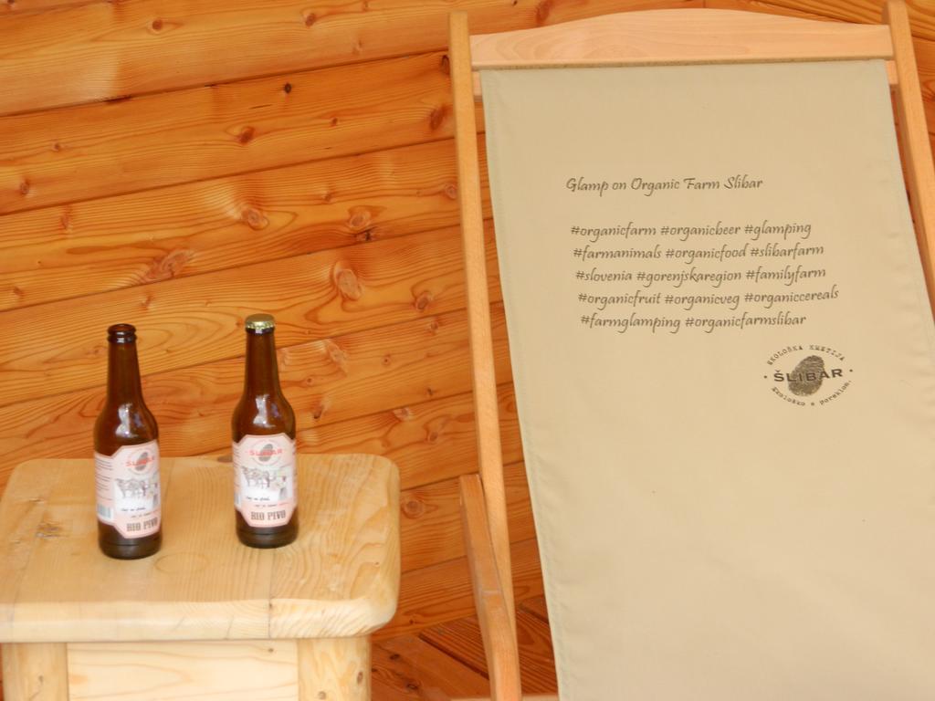 הוילה Tržič Glamping Organic Farm Slibar מראה חיצוני תמונה