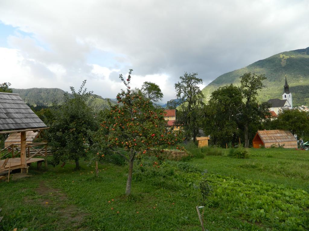 הוילה Tržič Glamping Organic Farm Slibar מראה חיצוני תמונה